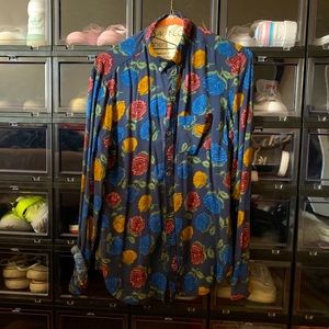 Long sleeve Floral Dress Shirt